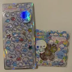 ひかる　あわわちゃん プチドロップステッカー おはじきシールフレーク セット