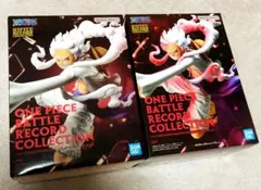 【新品未開封】ワンピース　バトルレコードコレクション　ニカルフィ３体セット ワンピース バトルレコードコレクション ルフィ ニカ 初版 フィギュア3