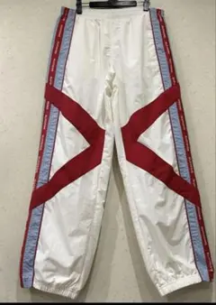 シュプリーム cross paneled ナイロントラックパンツ M