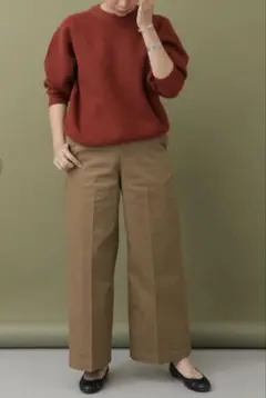 アーバンリサーチドアーズFORK&SPOON ツイルワイドトラウザーパンツ