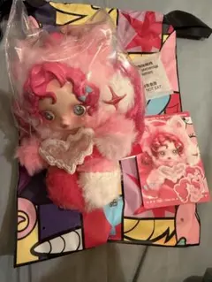 スカルパンダ　skullpanda pinkie pie ぬいぐるみペンダント