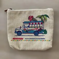 SNOOPY ポーチ アイスクリームトラック