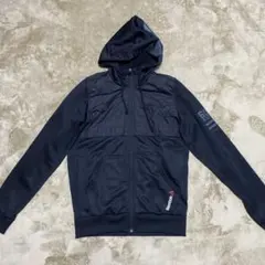 リーボック　メンズ　パーカー　黒　Mサイズ
