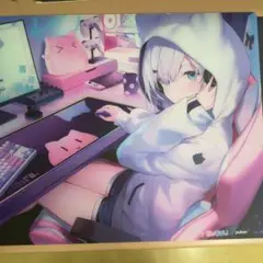 VSPO! GEAR ガラスマウスパッド　花芽すみれedition