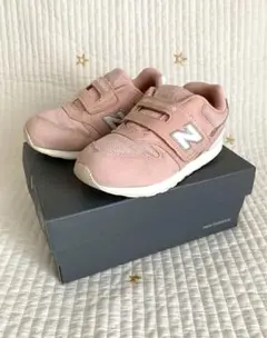 new balance IZ996 ピンク スニーカー16.5 箱あり