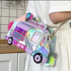 新品　めっちゃ可愛い♡アイスクリームトラックショルダーバッグ