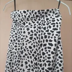 ロングスカート ヒョウ柄 フリーサイズ