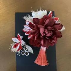 和装　成人式　髪飾り