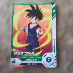 ドラゴンボール カード 孫悟飯:少年期