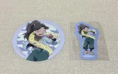 忍たま乱太郎 東武動物公園コラボ ガラポン ステッカー コースター　竹谷八左ヱ門