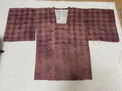 【美品】値下げ　道行コート　和装　羽織り　ピンク格子柄