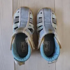 イフミー水色メッシュサンダル