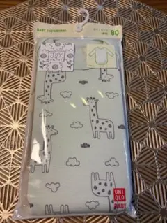 【新品・未開封】UNIQLO ユニクロ ベビー肌着 長袖80cm