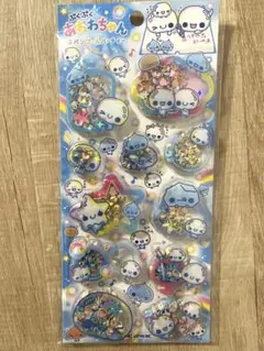 スパンコールパーティ　あわわちゃん　シャカシャカシール　プチドロップ