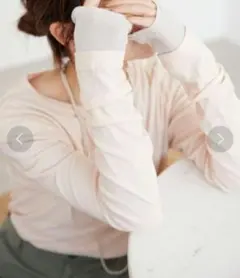 SLOBE IENA ロンTEE カットソー トップス