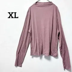 早い者勝ち✨【XL】レディース ピンク 長袖Tシャツ カットソー