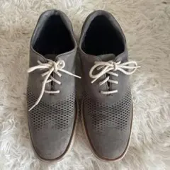 COLE HAAN グレー メッシュスニーカー