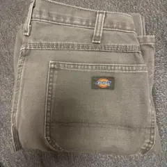 Dickies グレー ワークパンツ