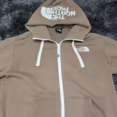 NORTHFACE ジップパーカー ブラウン