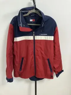 TOMMY HILFIGER ナイロンジャケット M 赤/紺