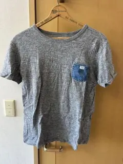 Lee リー　グレー ポケット付き Tシャツ