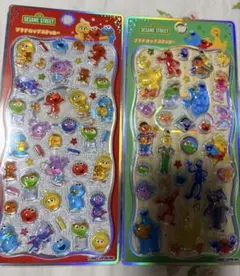 SESAME STREET プチドロップ　ステッカー 2枚セットのサムネイル