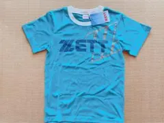 新品未使用　ZETT Tシャツ 150 サックスブルーのサムネイル