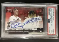 10シリ PSA9 PEDERSON/GUERRERO JR. AUTO
