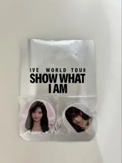 ive SHOW WHAT I AM ピンバッジ　ピンバッチ　缶バッジ　イソ