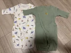 petit main 2WAYオール 50〜70サイズ　２枚セット