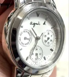 お値下げ　美品　稼働品❤️ agnes b. アニエスベー トリプルカレンダー