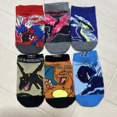 ポケモン子供靴下6足