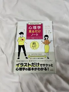 心理学見るだけノート A5サイズ