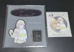 伊黒小芭内 デザートアクリルスタンド 缶バッジ モクテルバー 鬼滅の刃