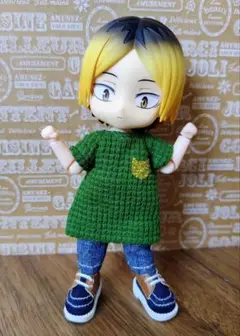 桃缶●no.113　ロングTシャツ２点セット　ねんどろいどどーる服アウトフィット