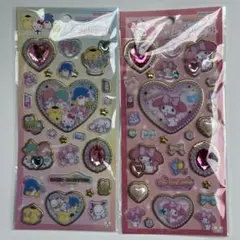 【即日発送】サンスター　サンリオ　キラキラジュエルシール　マイメロ　2枚セット