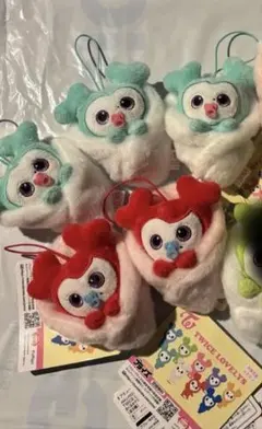 TWICE LOVELYS おくるみマスコット　GiGO 5個セット販売
