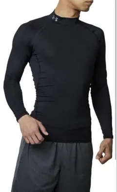 UA HG ARMOUR MOCK LS Mens 1358577