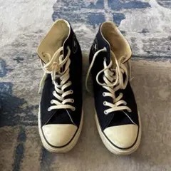 スエード日本製コンバースオールスターjhiネイビー