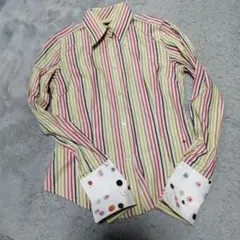 Paul　Smith　BLACK　　ポール・スミス　ボタン柄　42