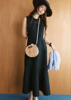 Mystrada マイストラーダ　ビスチェニットワンピース　38