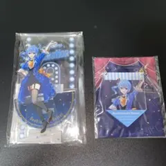 星街すいせい ホロライブ0期生 7周年記念 アクスタ＋ガーランド風キーホルダー