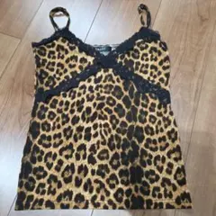 D&G レオパード ヒョウ柄 タンクトップ キャミソール y2k - メルカリ