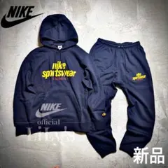 【２ＸＬサイズ】NIKE上下セットアップ　定価19,800円　ネイビー　パーカー