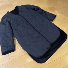 SCOTCLUB購入⭐︎LASUD ブラックキルティングロングジャケット