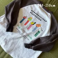 【140cm-150cm】PEZ 長袖Tシャツ