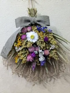 563ドライフラワースワッグ大