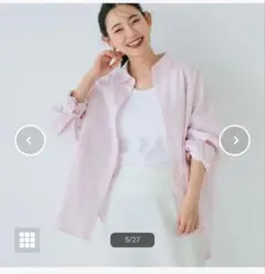 coca オックスドルマンボリュームスリーブシャツ