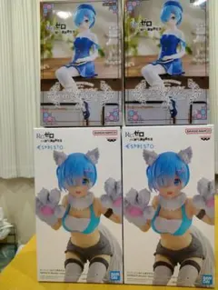 Re:ゼロから始める異世界生活　ESPRESTO レム　ぬーどるストッパー　４個