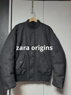 zara origins 22aw パフジャケット S ブラックのサムネイル